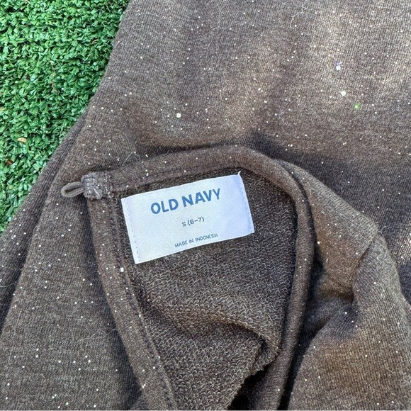 Old Navy Girls Sparkle Grey Jumpsuit  6/7 - Picture 6 of 7